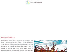 Tablet Screenshot of innatporthadlock.com